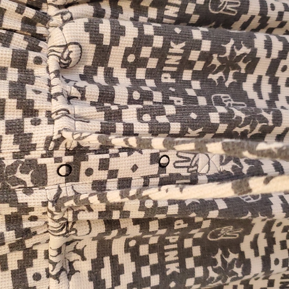 PINK Victoria's Secret Thermal Pajama Onesie sz XL - Picture 5 of 10